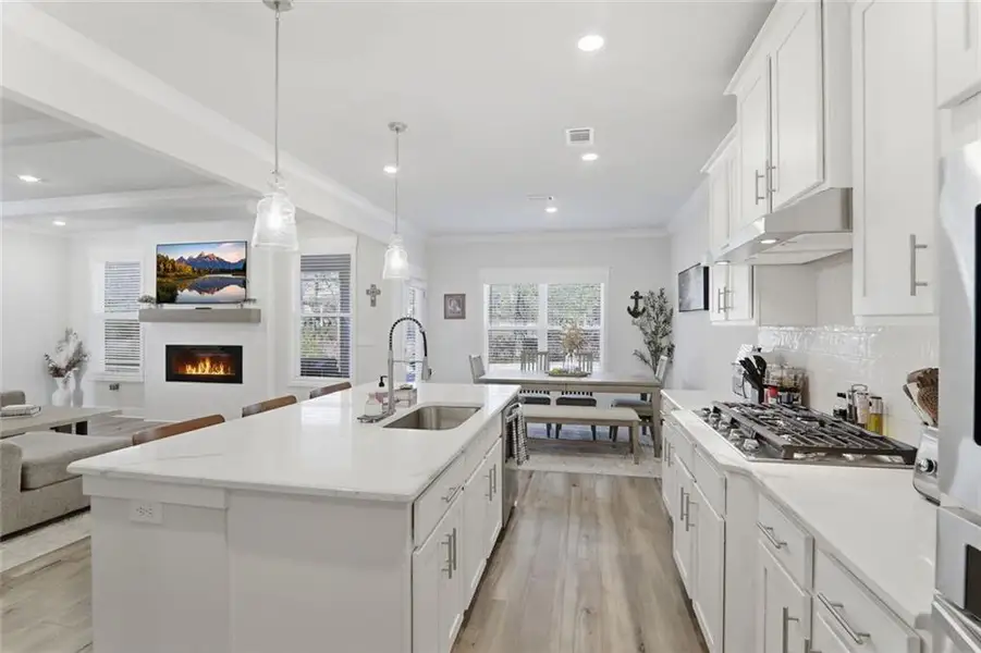 Furnished interior view inside a new home in Rosewood Lake Estates, Hoschton (Image 10). Furnished interior view inside a new home in Rosewood Lake Estates, Hoschton (Image 10).