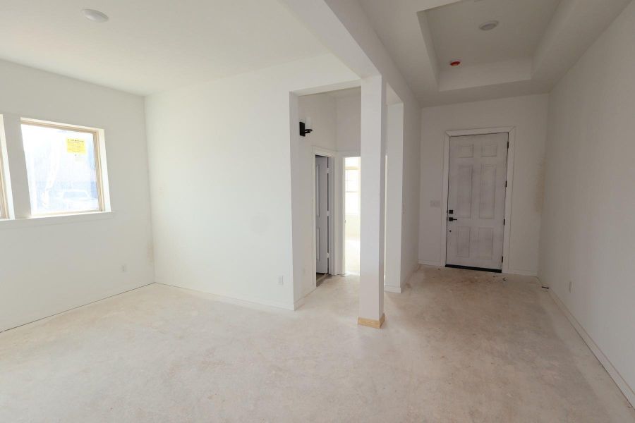 In-progress construction of a new home in Escondido 60' Homesites, Magnolia, TX (Image 7).