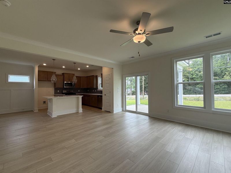 Spacious, unfurnished interior of a new home in Cottages at Roofs Pond, West Columbia (Image 33).