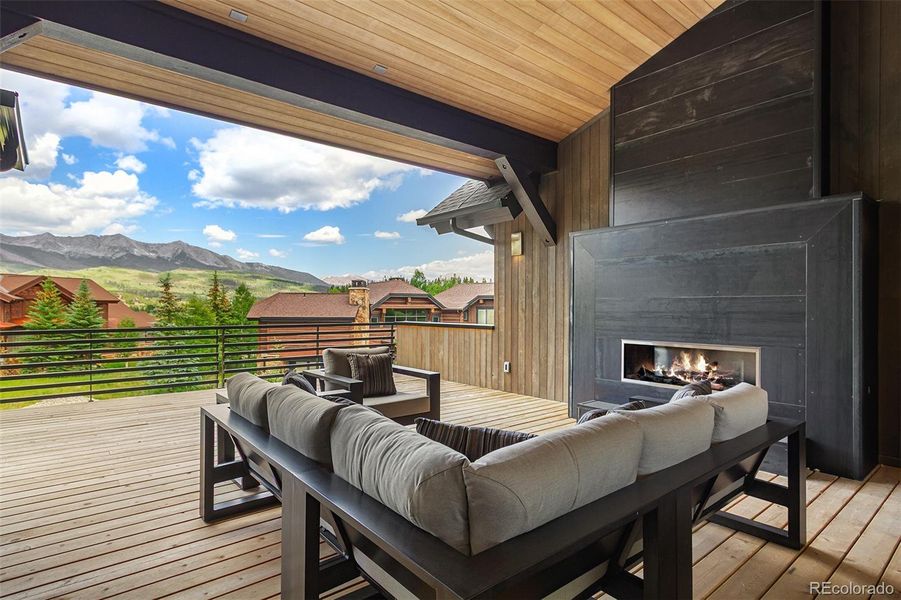 Furnished interior view inside a new home in , Breckenridge (Image 3).