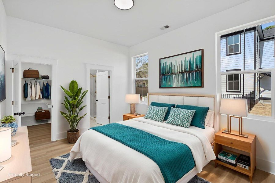 Furnished interior view inside a new home in , Summerville (Image 9).