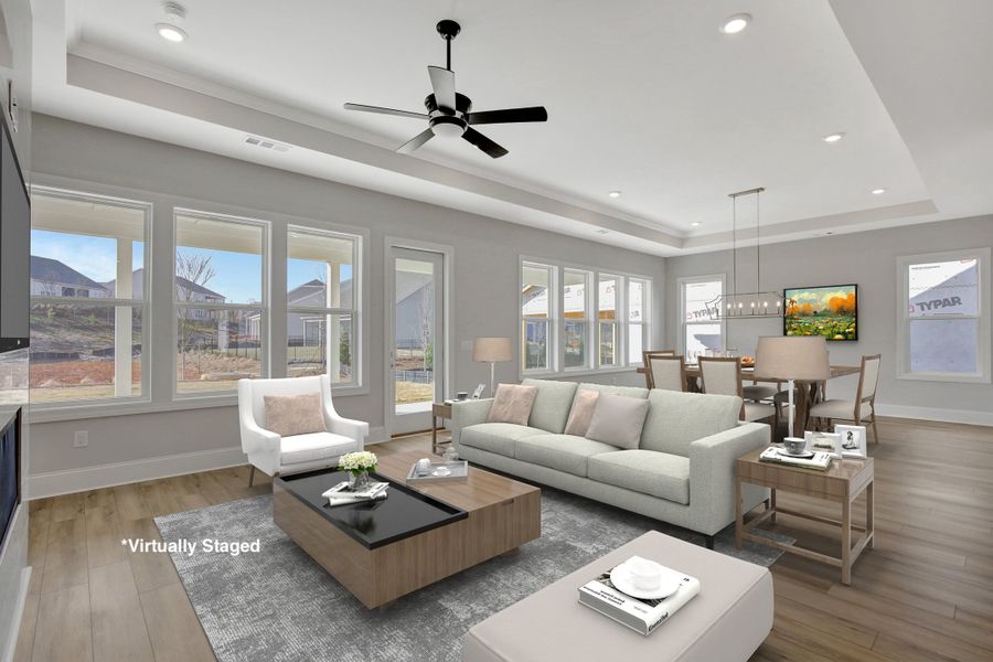 Model | Staged Great Room to Dining