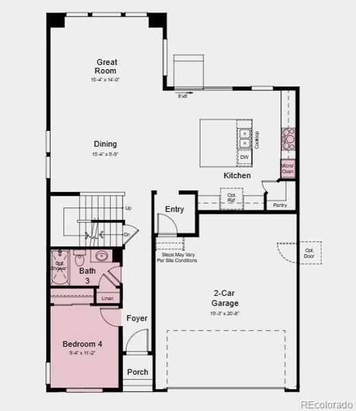 Additional Highlights Include: Downstairs bedroom in place of flex, full bathroom in place of powder room, upgraded kitchen with double ovens, 5-burner cooktop and hood vent, and plumbing rough-in at basement. Additional Highlights Include: Downstairs bedroom in place of flex, full bathroom in place of powder room, upgraded kitchen with double ovens, 5-burner cooktop and hood vent, and plumbing rough-in at basement.