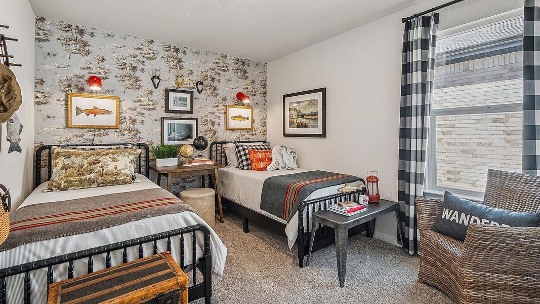 Furnished interior view inside a new home in Thunder Rock, Marble Falls (Image 18).