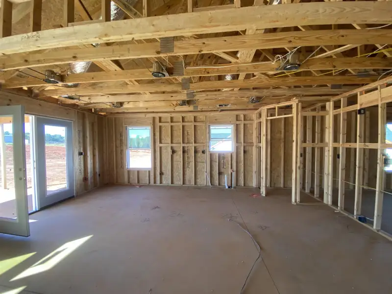 In-progress construction of a new home in Huckleberry Cove, Chesnee, SC (Image 6).
