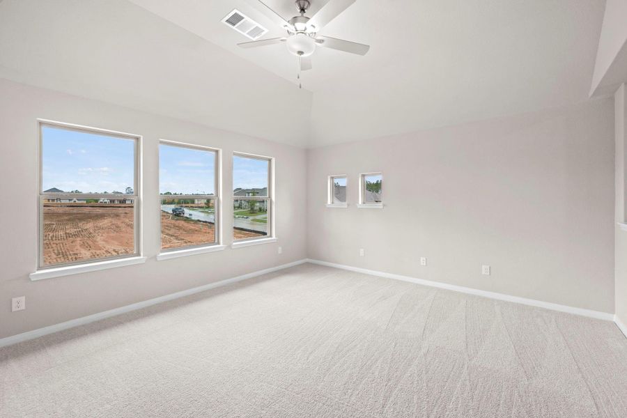 Spacious, unfurnished interior of a new home in Wildtree, Magnolia (Image 27). Spacious, unfurnished interior of a new home in Wildtree, Magnolia (Image 27).