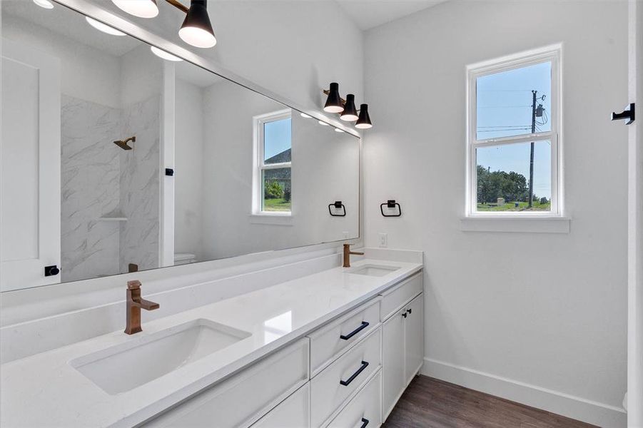 Furnished interior view inside a new home in , Granbury (Image 5). Furnished interior view inside a new home in , Granbury (Image 5).