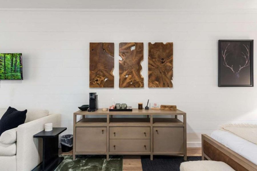 Furnished interior view inside a new home in , Morganton (Image 46).