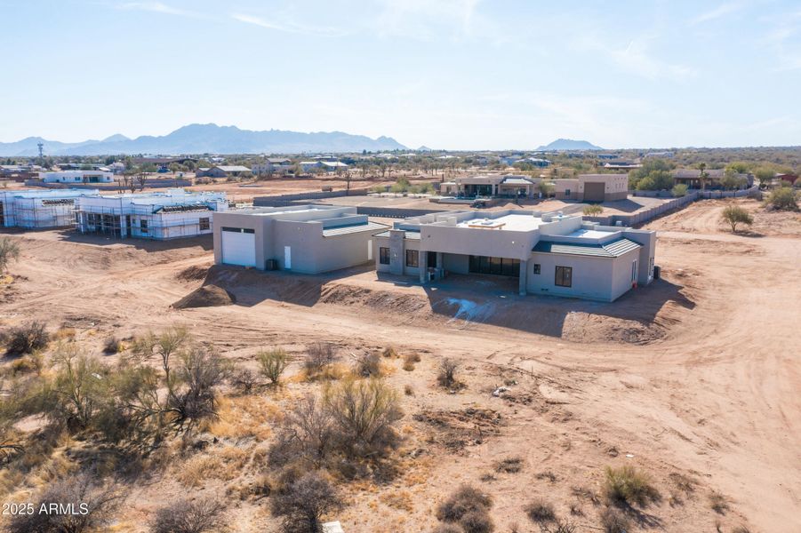 Aerial of New Build