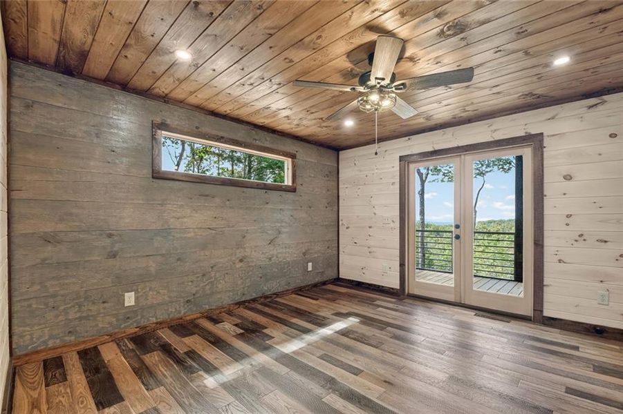 Spacious, unfurnished interior of a new home in , Morganton (Image 46).