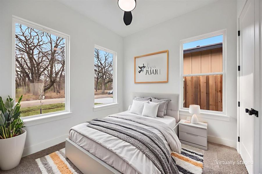 Furnished interior view inside a new home in , Dallas (Image 18).