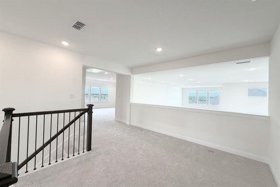 Spacious, unfurnished interior of a new home in Sweetgrass, Haslet (Image 22).