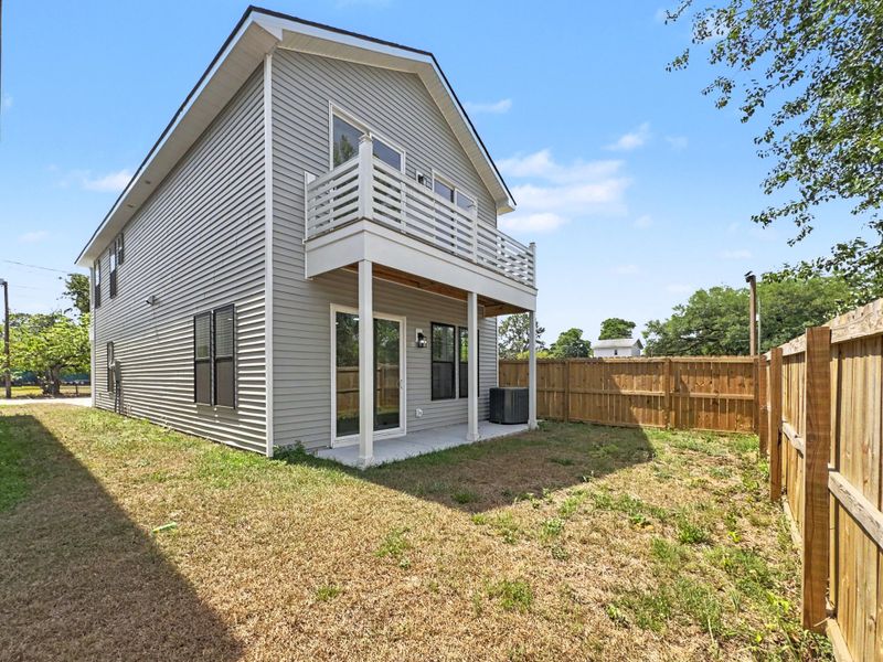 Exterior details and patio area of a home in , North Charleston (Image 22). Exterior details and patio area of a home in , North Charleston (Image 22).