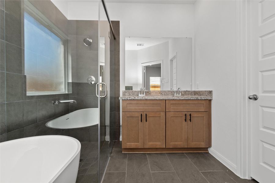 Furnished interior view inside a new home in Harmony Cove, Humble (Image 3).