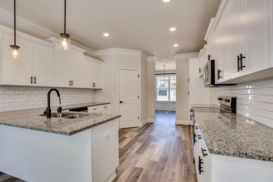 Furnished interior view inside a new home in , Edgefield (Image 6).