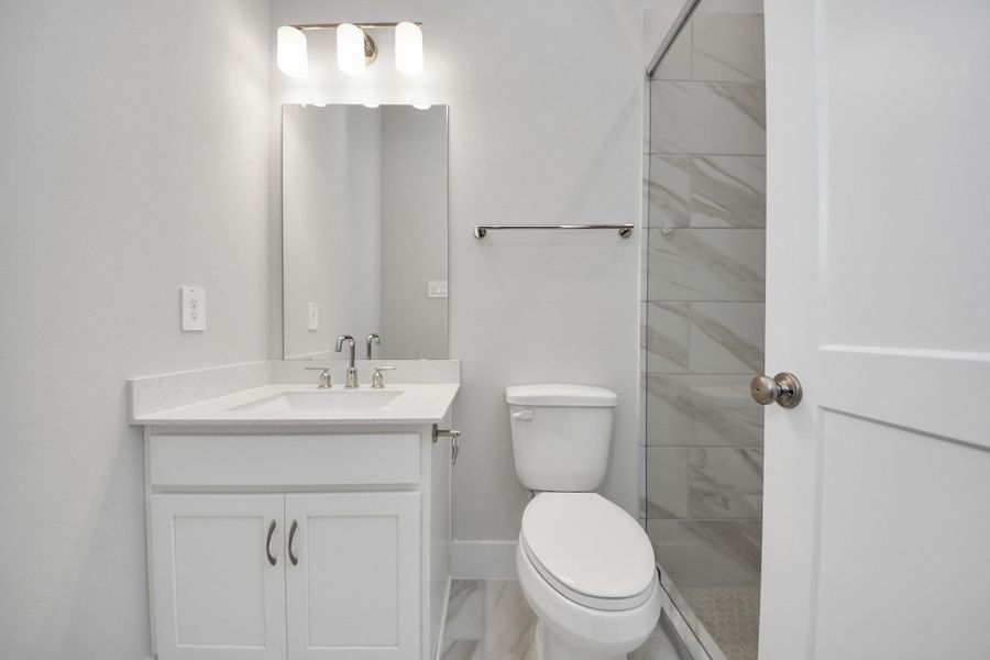 Furnished interior view inside a new home in Amira: Heritage Collection, Tomball (Image 5). Furnished interior view inside a new home in Amira: Heritage Collection, Tomball (Image 5).