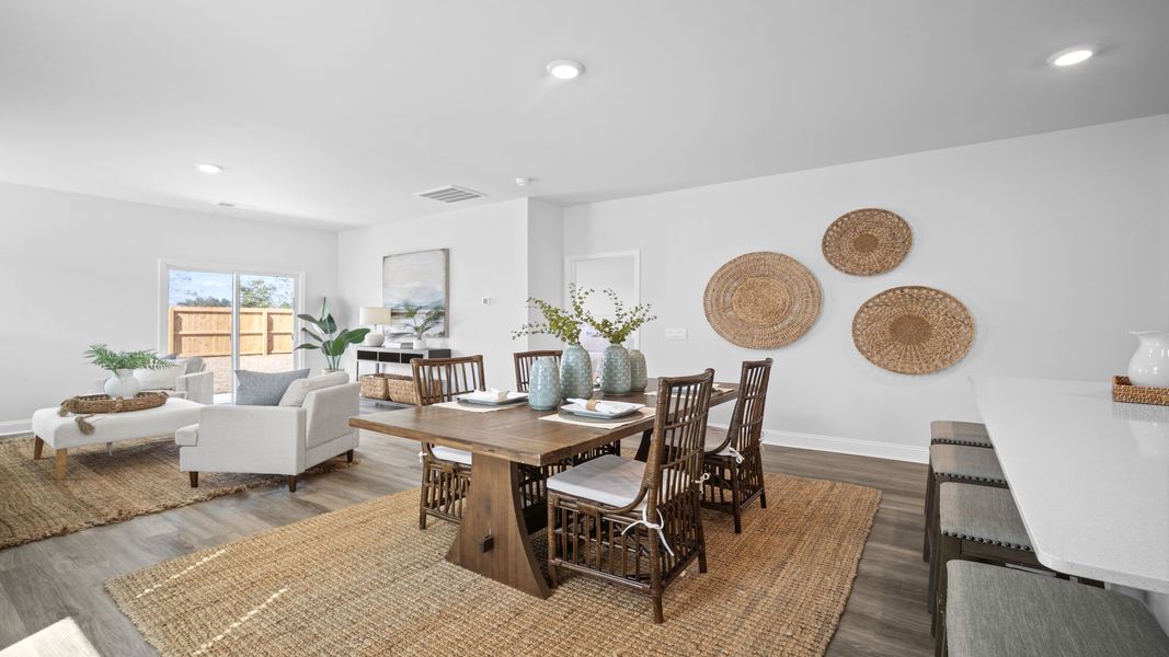 Furnished interior view inside a new home in The Retreat at East Argent, Ridgeland (Image 12). Furnished interior view inside a new home in The Retreat at East Argent, Ridgeland (Image 12).