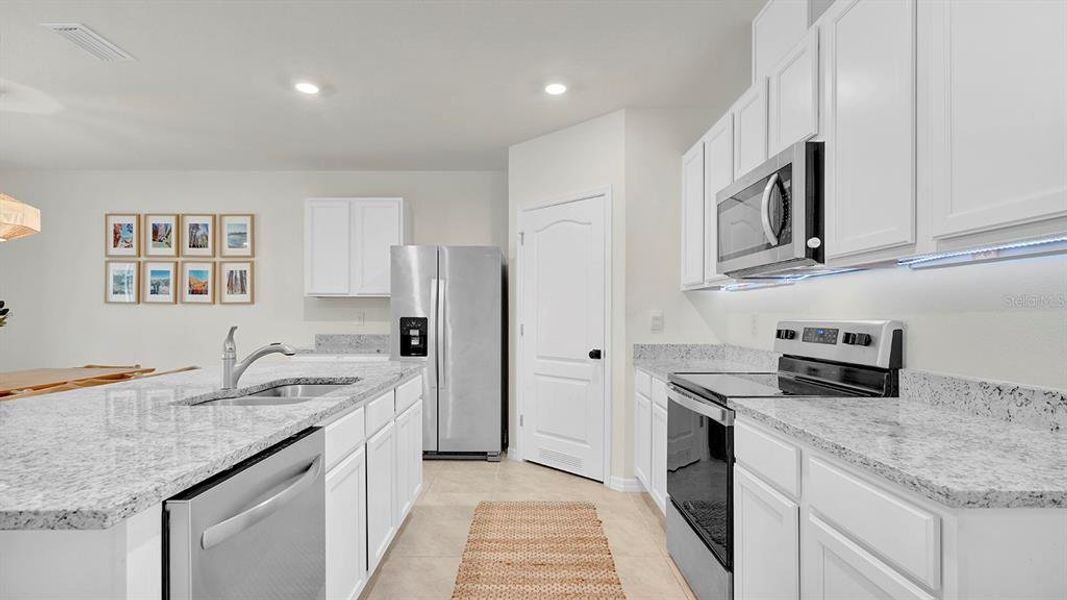 Furnished interior view inside a new home in , Sanford (Image 13).