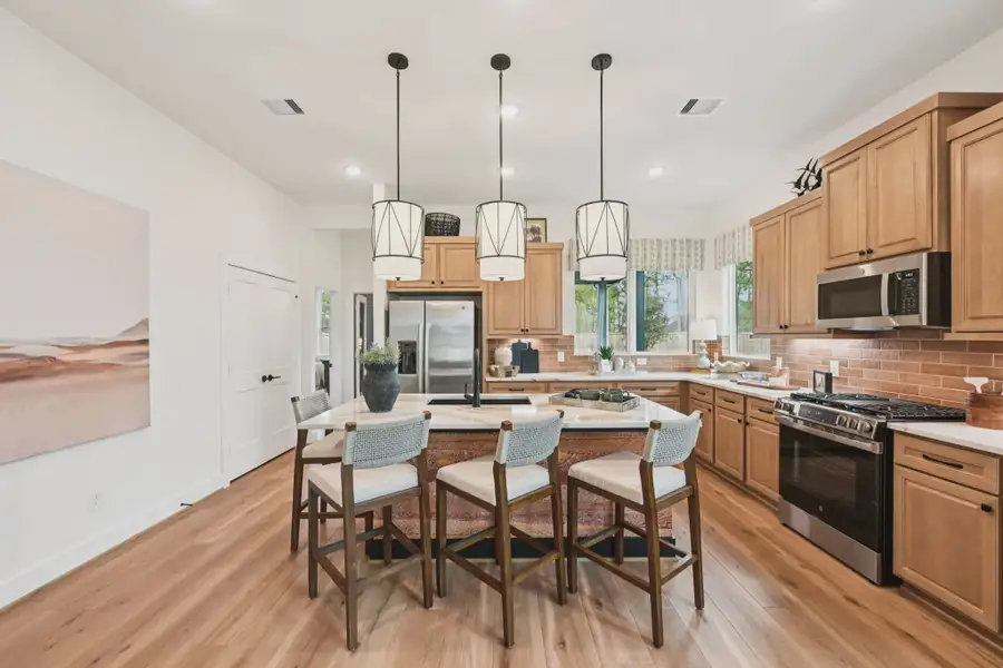 Representative furnished interior of a home built from the Tanlay by Chesmar Homes in Jubilee Chateau, Hockley (Image 4).
