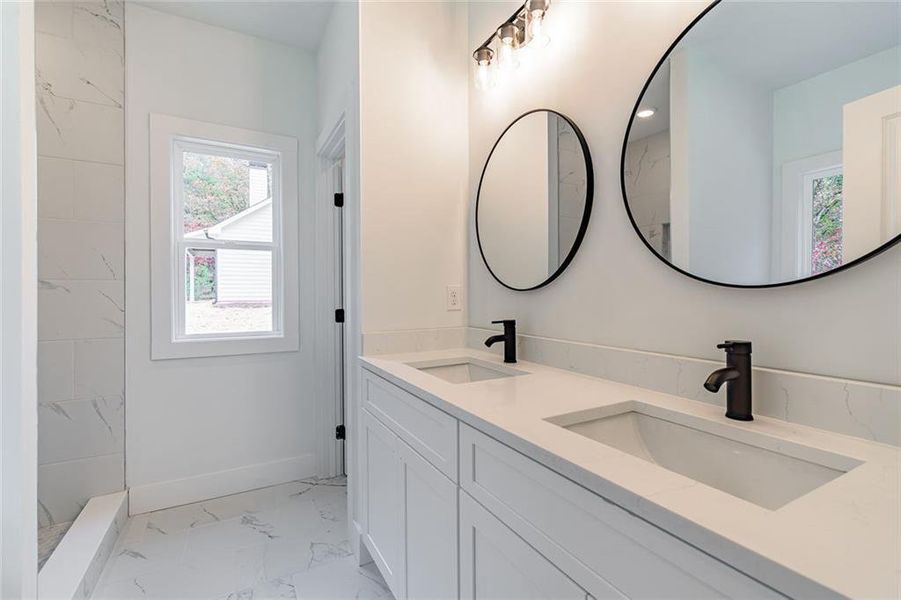 Furnished interior view inside a new home in , Murrayville (Image 9).
