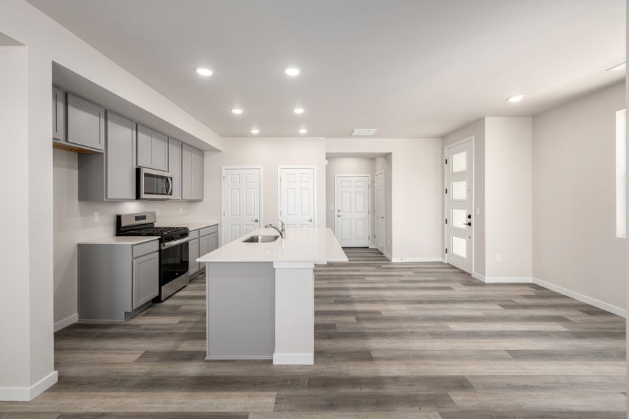 Furnished interior view inside a new home in Arras Park, Thornton (Image 7).