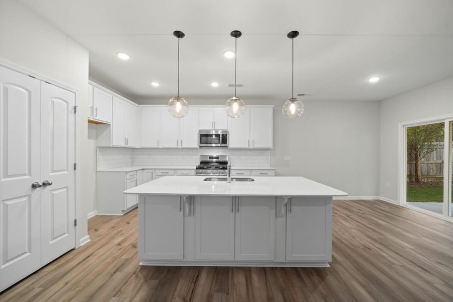 Furnished interior view inside a new home in Chandler Ridge, McLeansville (Image 9).