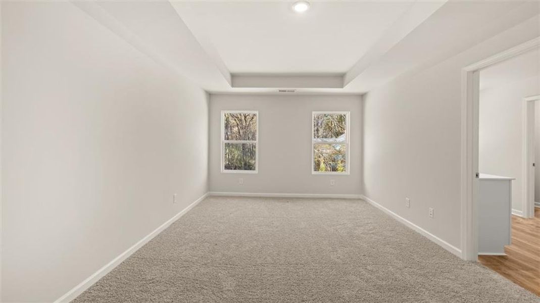 Spacious, unfurnished interior of a new home in Brookland Commons, Monroe (Image 23).
