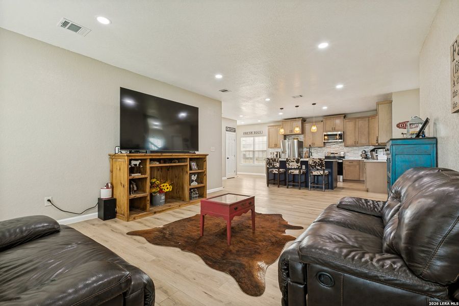 Furnished interior view inside a new home in , Moore (Image 18). Furnished interior view inside a new home in , Moore (Image 18).