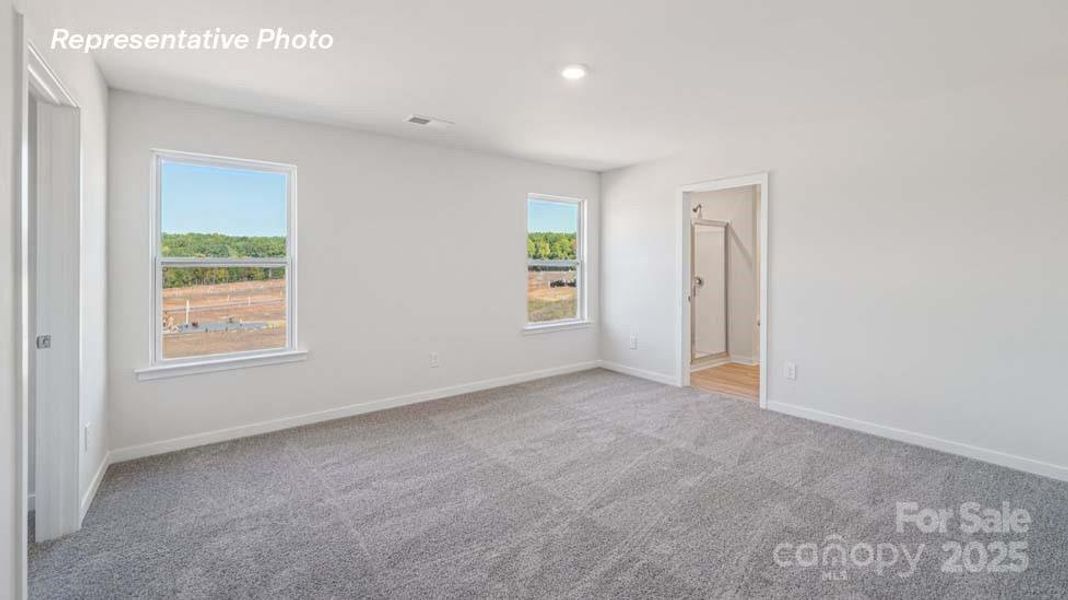 Spacious, unfurnished interior of a new home in Huffman Ridge, Hickory (Image 20).
