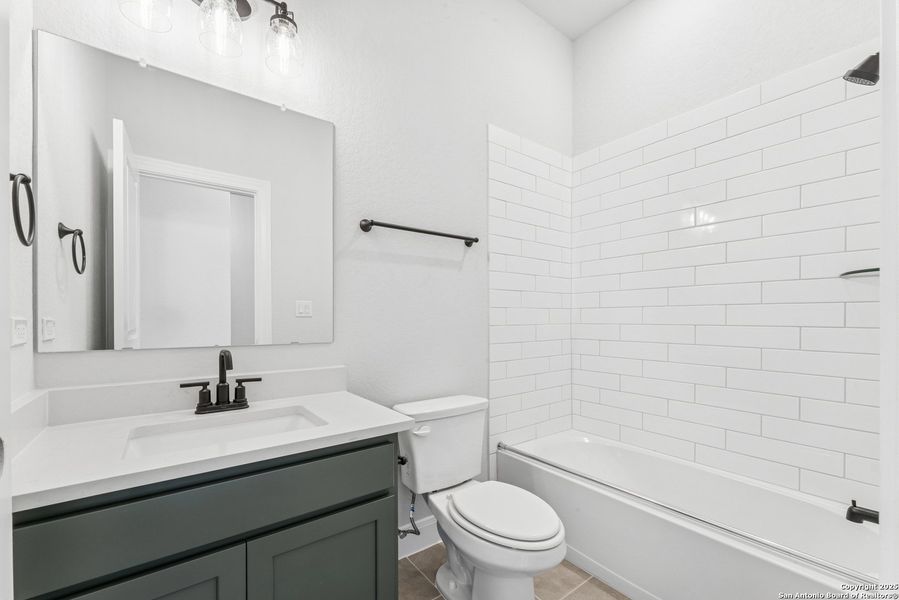 Furnished interior view inside a new home in , San Antonio (Image 7).