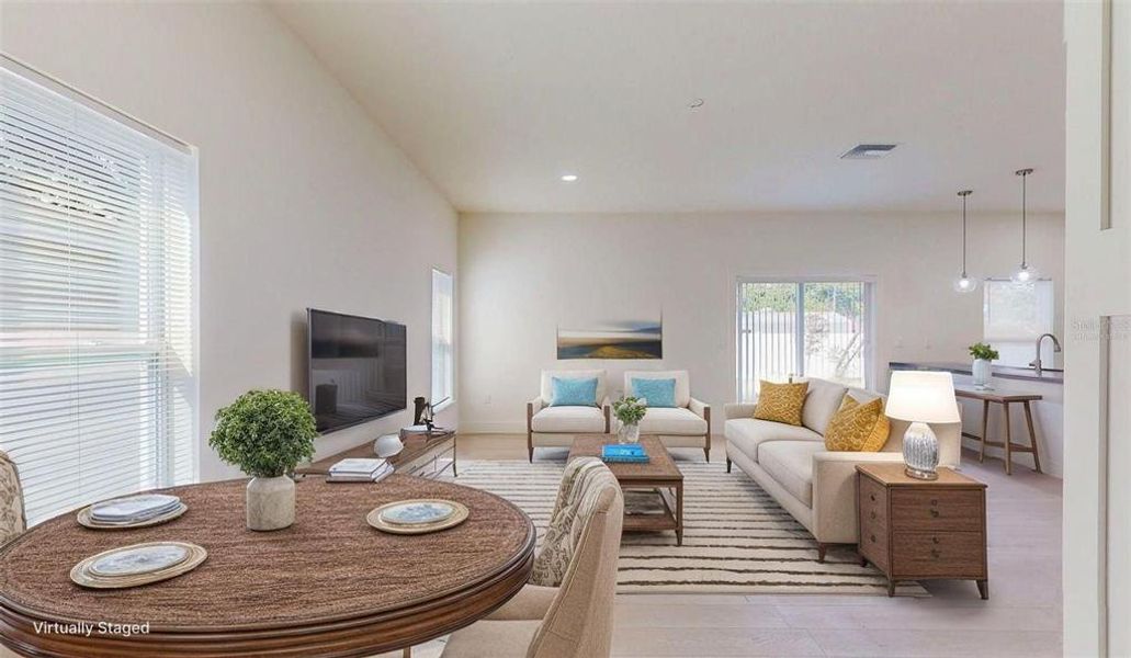 Furnished interior view inside a new home in , Tampa (Image 15).