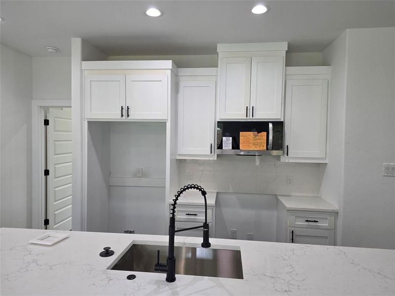 Close-up of interior finishes inside a home in , Dallas (Image 10).
