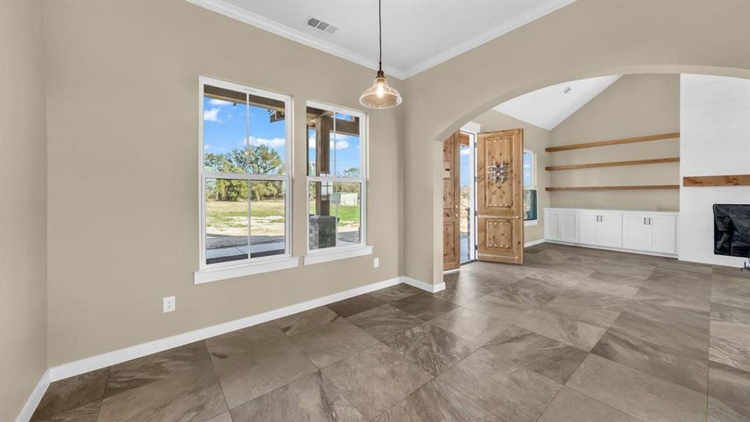 Spacious, unfurnished interior of a new home in Parallel Pastures, Poolville (Image 22).