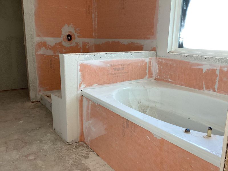 In-progress construction of a new home in The Homestead at Lariat, Liberty Hill, TX (Image 16).