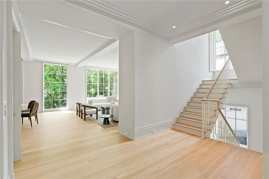 Furnished interior view inside a new home in , Atlanta (Image 50). Furnished interior view inside a new home in , Atlanta (Image 50).