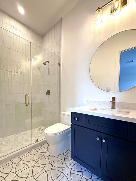 Furnished interior view inside a new home in , Houston (Image 7).