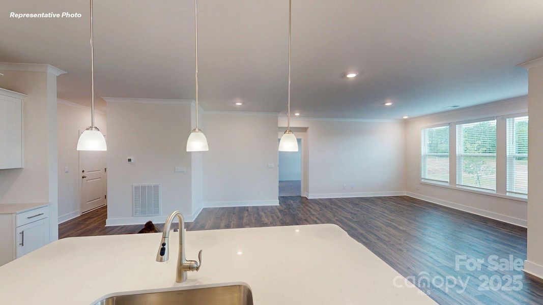 Furnished interior view inside a new home in Westport, York (Image 4).