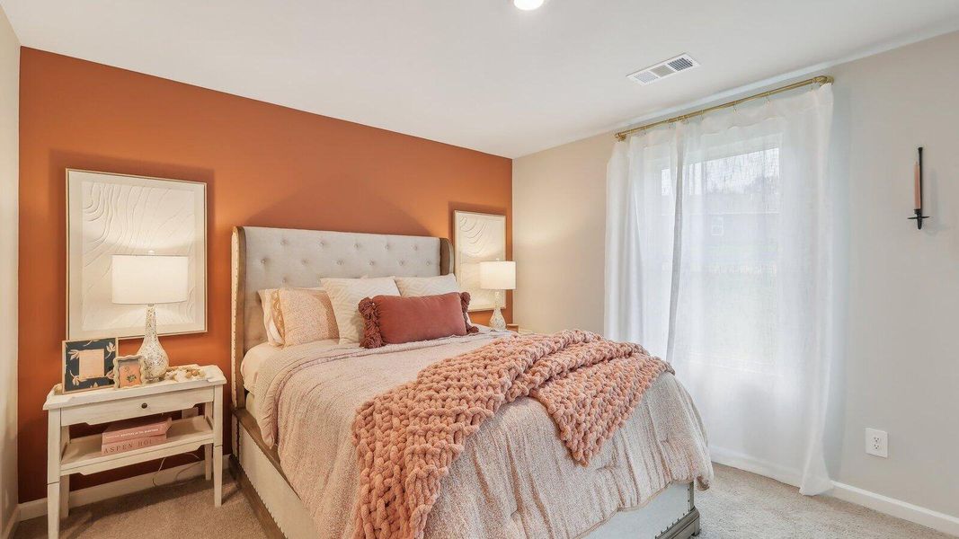 Furnished interior view inside a new home in The Oaks at Center Station, Hollywood (Image 10).
