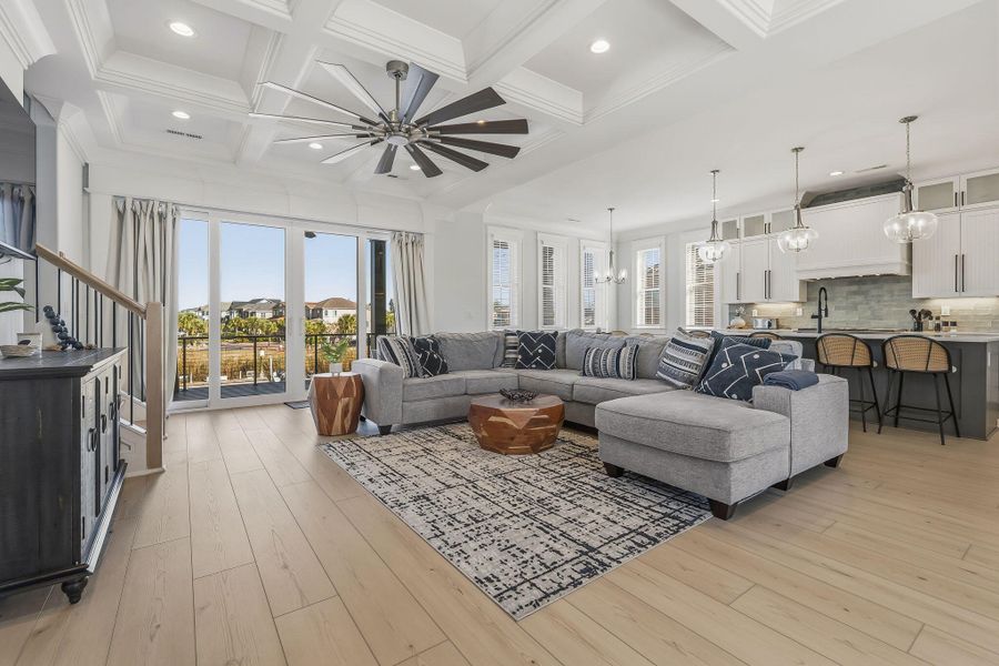 Furnished interior view inside a new home in , Little River (Image 36).