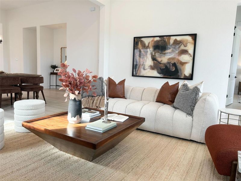 Beautiful open Family Room