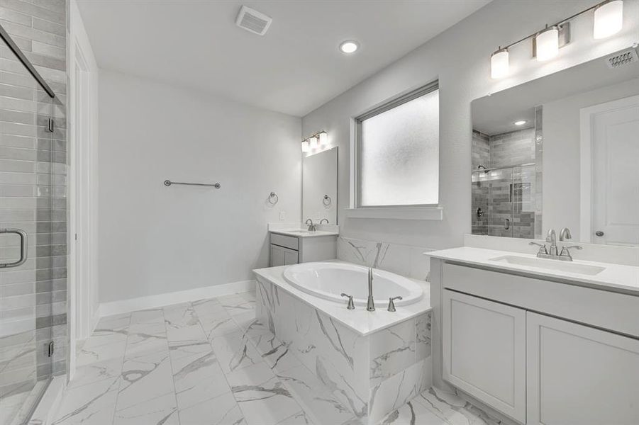 Furnished interior view inside a new home in Lilyana, Celina (Image 13).