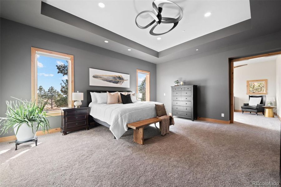 Primary Suite with adjoining retreat