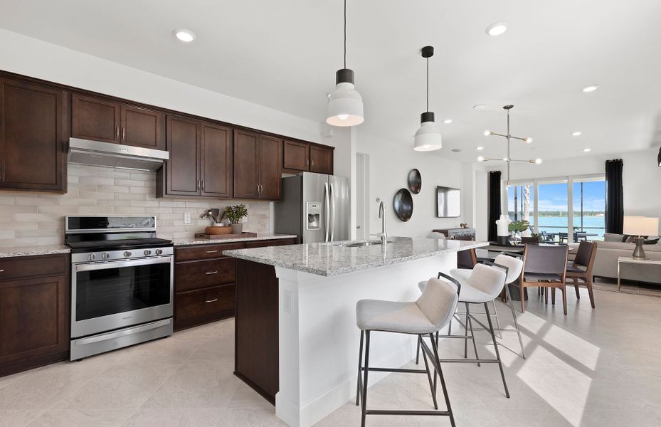 Furnished interior view inside a new home in Costa Pointe, Vero Beach (Image 19). Furnished interior view inside a new home in Costa Pointe, Vero Beach (Image 19).
