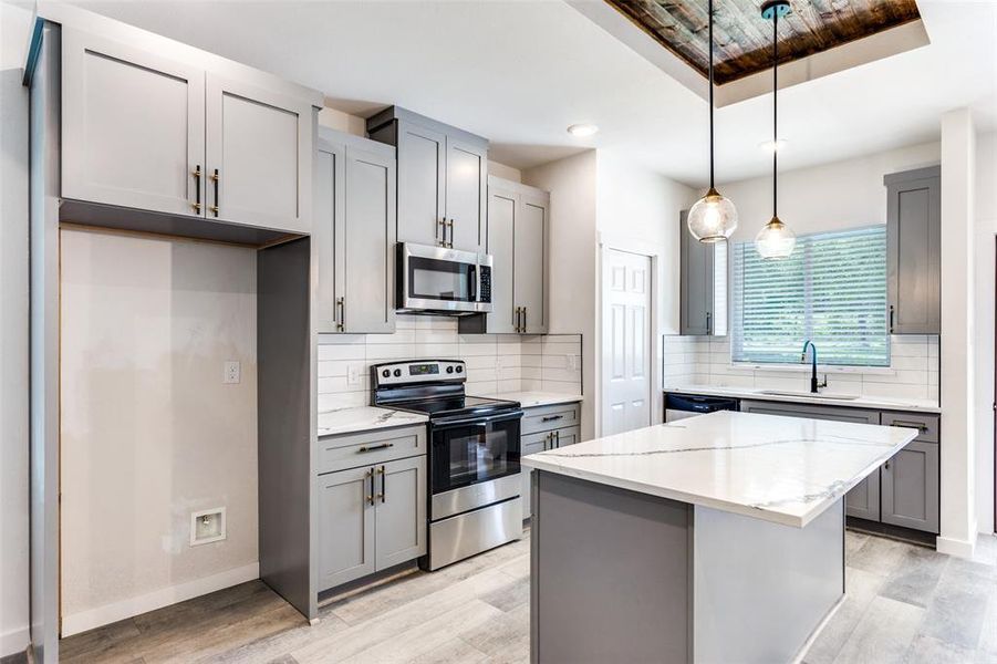 Furnished interior view inside a new home in , Fort Worth (Image 14).