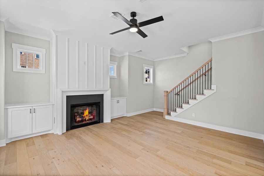Representative unfurnished interior of a home built from the The Aldridge by JW Collection in South On Main, Woodstock (Image 10).
