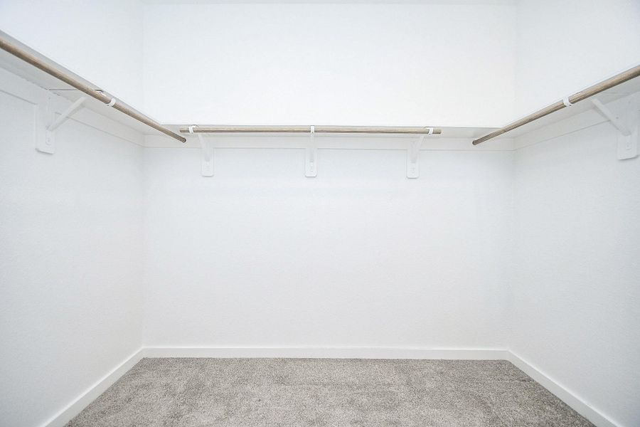 Spacious, unfurnished interior of a new home in Spring Brook Village - City Series, Houston (Image 17). Spacious, unfurnished interior of a new home in Spring Brook Village - City Series, Houston (Image 17).