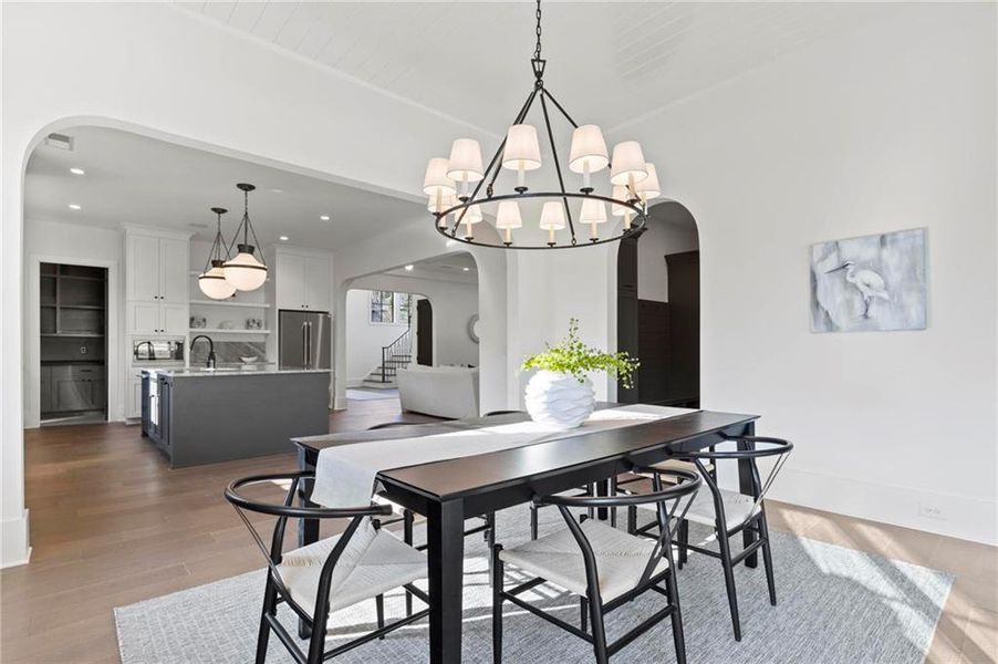 Furnished interior view inside a new home in , Roswell (Image 47). Furnished interior view inside a new home in , Roswell (Image 47).