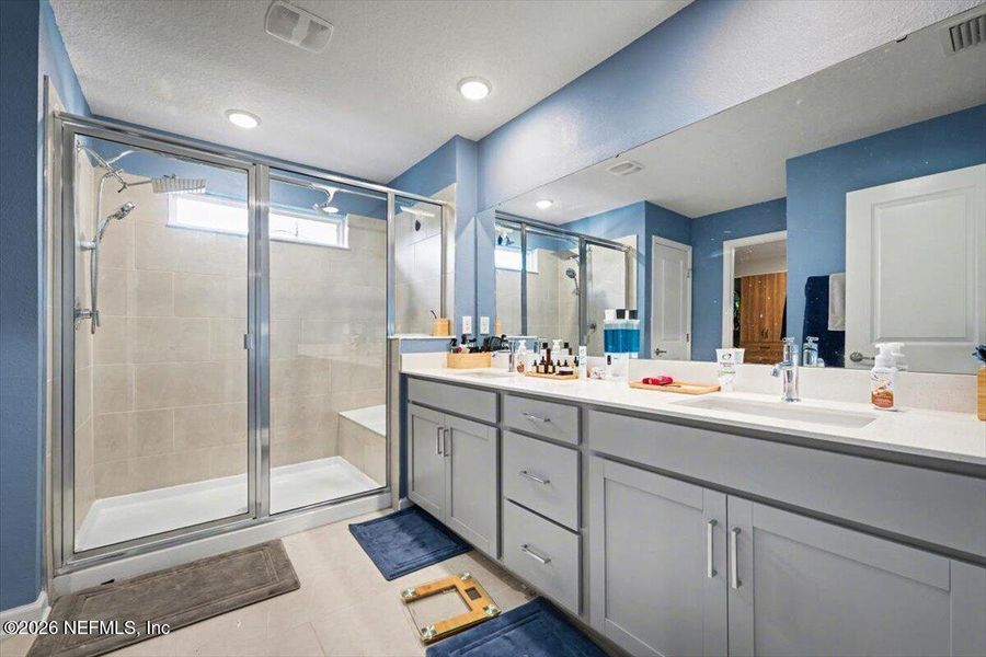 Furnished interior view inside a new home in RiverTown - Settlement, St. Johns (Image 29).