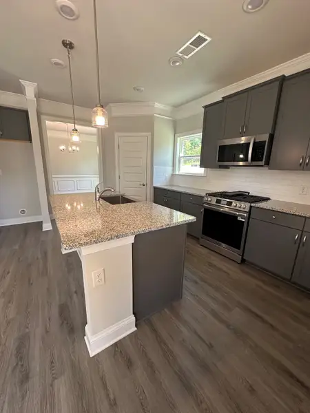 Furnished interior view inside a new home in Mirror Lake at South Harbour, Villa Rica (Image 7). Furnished interior view inside a new home in Mirror Lake at South Harbour, Villa Rica (Image 7).