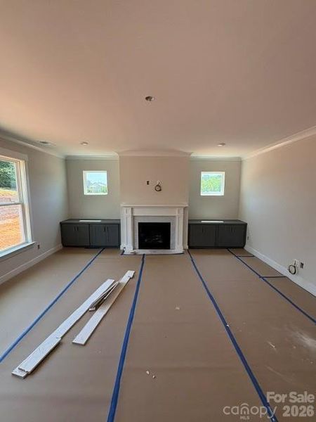 Construction progress of homesite 419